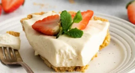 3-Ingredient No-Bake Cheesecake