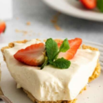 3 ingredient no-bake cheesecake