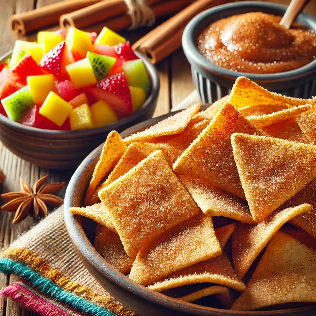 Cinnamon Sugar Pita Chips