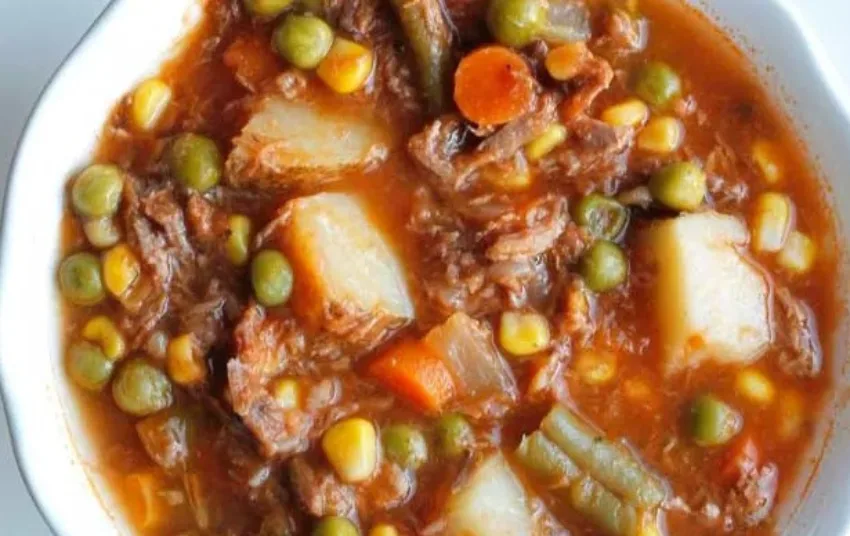 Old Fashioned Vegetable Beef Soup Recipe