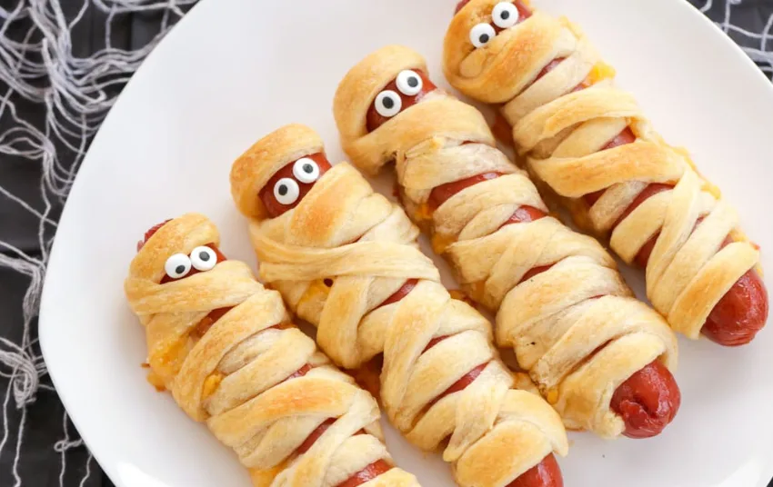 Mummy Hot Dogs