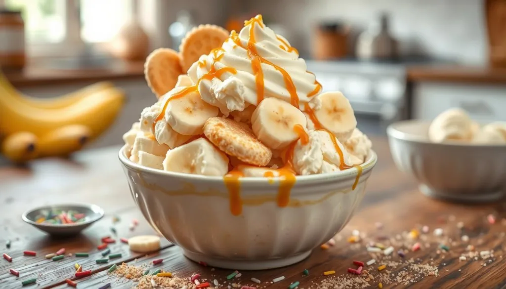 banana pudding ice cream toppings