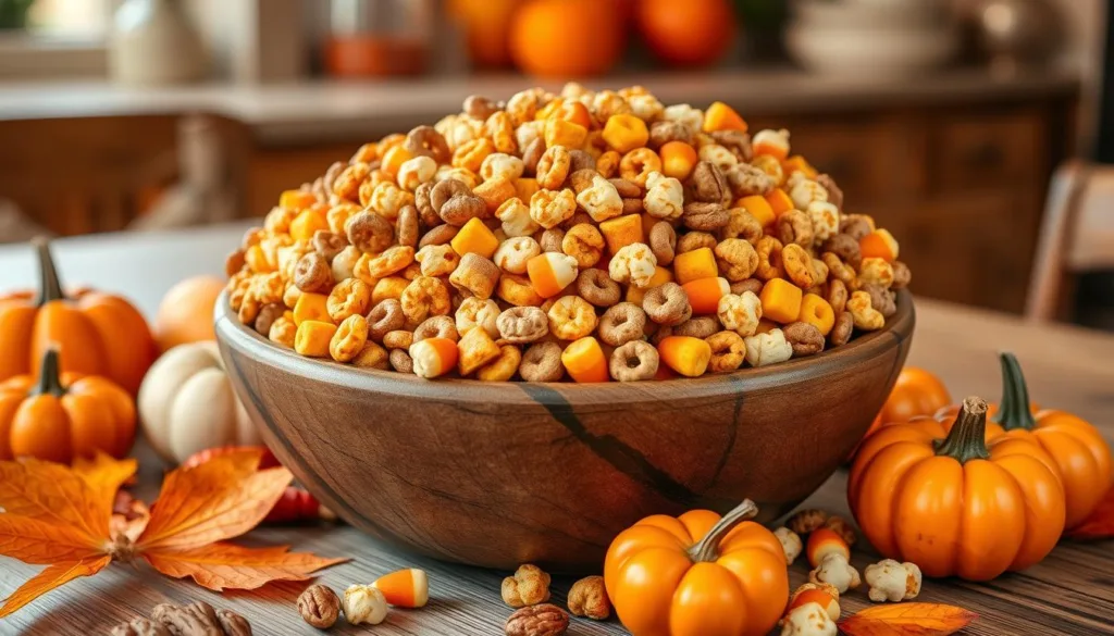 Salty Fall Snack Mix