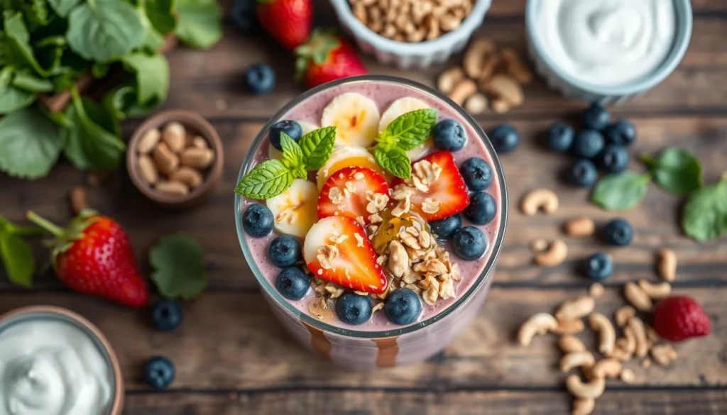 the perfect THICK smoothie bowl