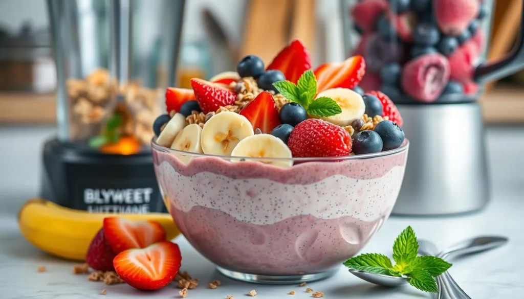 the perfect THICK smoothie bowl