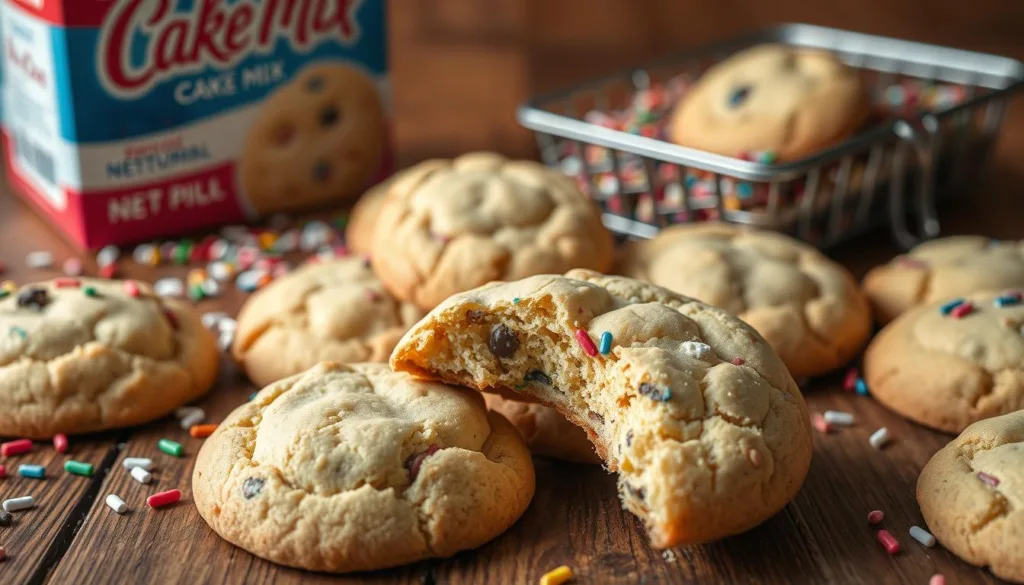 Cake mix cookies