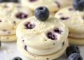 White Chocolate Blueberry Oreos