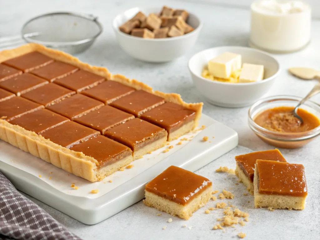 caramel slice recipe