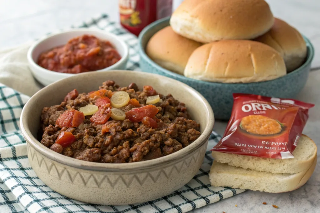 easy sloppy joe recipe 3 ingredients